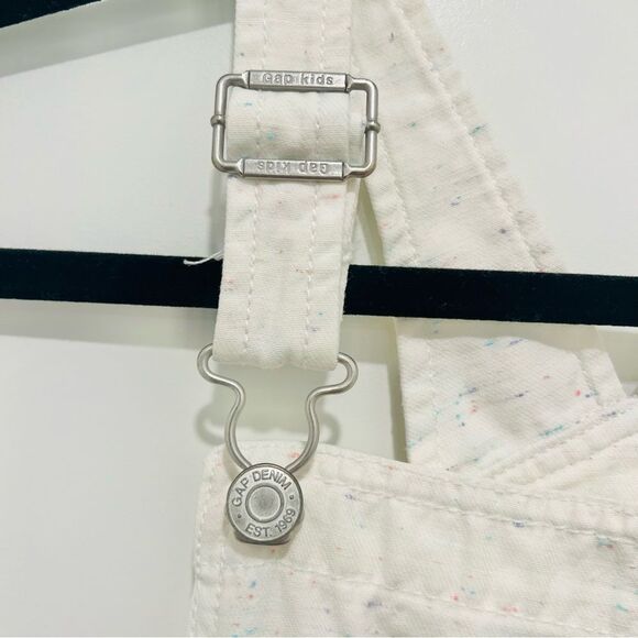 Gap Kids Girls' Shortall White Confetti Size XXL Regular - Picture 6 of 14